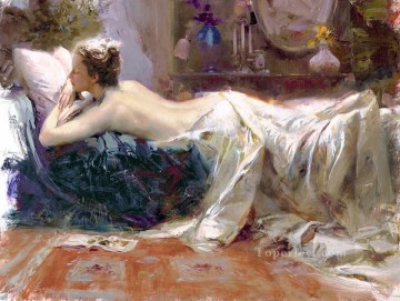 Impresionismo Painting - Mystic Dreams Pino Daeni hermosa mujer dama